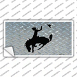 Bucking Bronco Novelty Sticker Decal