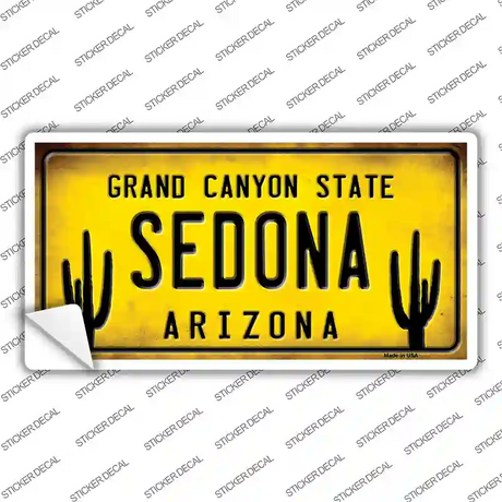 Arizona Sedona Novelty Sticker Decal