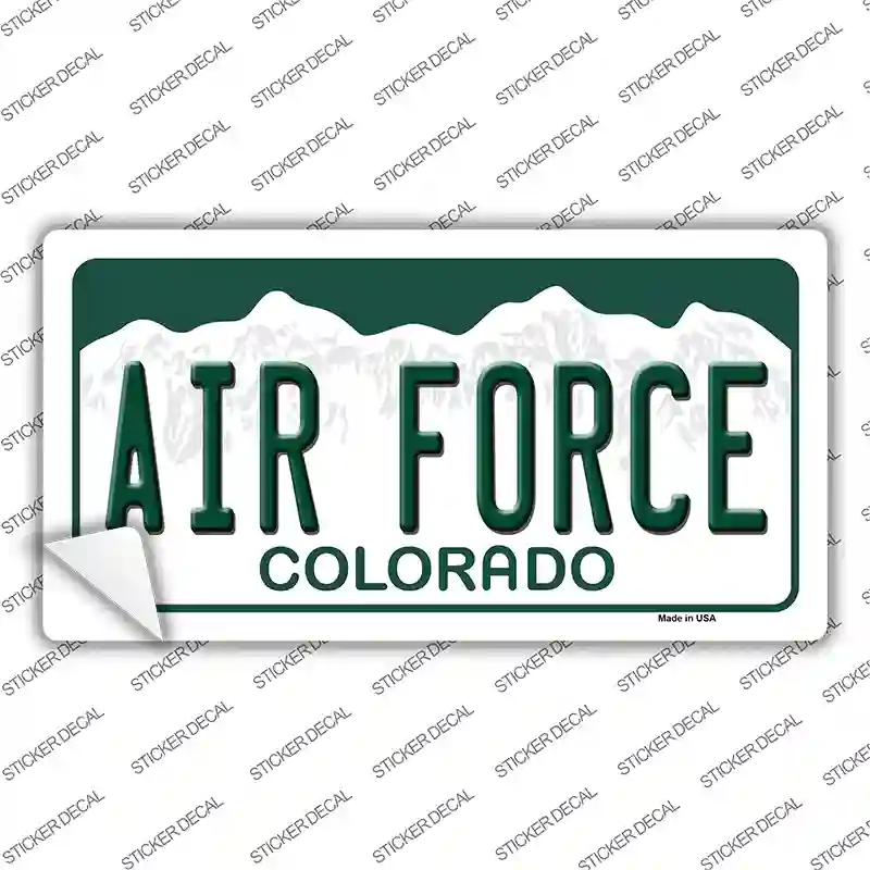 Air Force Novelty Sticker Decal