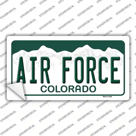 Air Force Novelty Sticker Decal