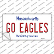 Go Eagles MA Novelty Sticker Decal