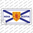 Nova Scotia Flag Novelty Sticker Decal