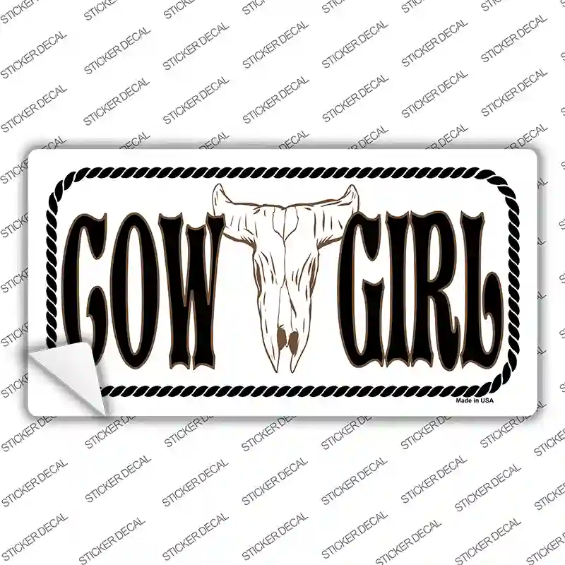 Cowgirl LP-1294 Novelty Sticker Decal