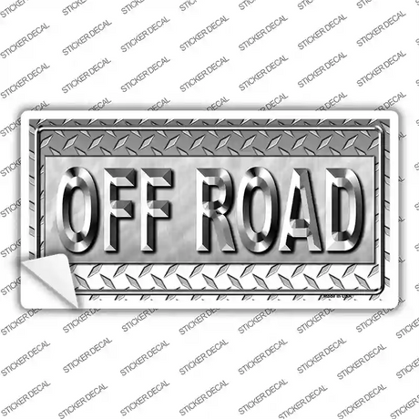 Off Road Novelty Sticker Decal