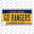Go Rangers Novelty Sticker Decal