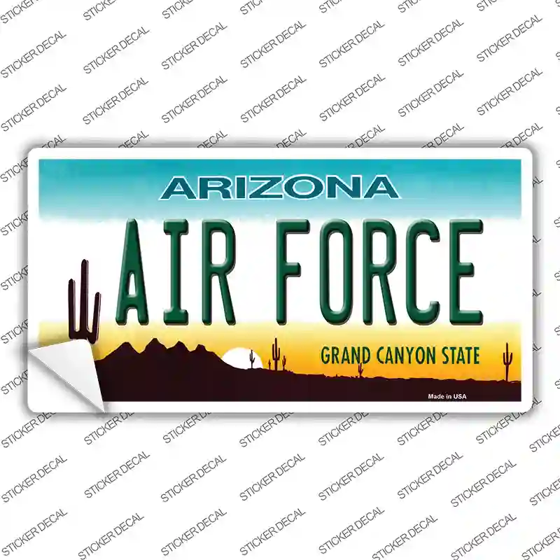 Air Force Arizona Novelty Sticker Decal