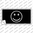Smiley Black Novelty Sticker Decal