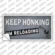Keep Honking Reloading Novelty Sticker Decal