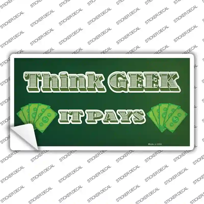 Think Geek Novelty Sticker Decal