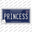 Princess Tennessee Blue Novelty Sticker Decal