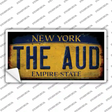 The Aud New York Yellow Novelty Sticker Decal