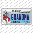 Grandma Maine Lobster Novelty Sticker Decal