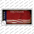 Rusty Michigan Bicentennial 76 Novelty Sticker Decal