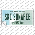 Ski Sunapee New Hampshire Novelty Sticker Decal