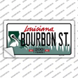Bourbon St Louisiana Novelty Sticker Decal