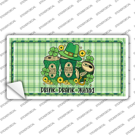 Drink Drank Drunk Novelty Sticker Decal LP-14462s