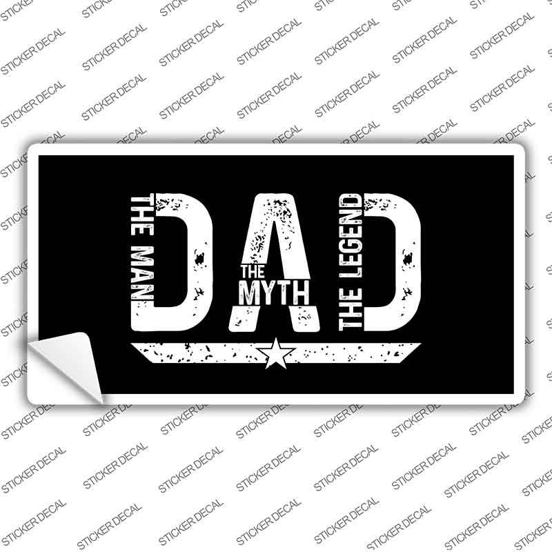 DAD Novelty Sticker Decal LP-14499s