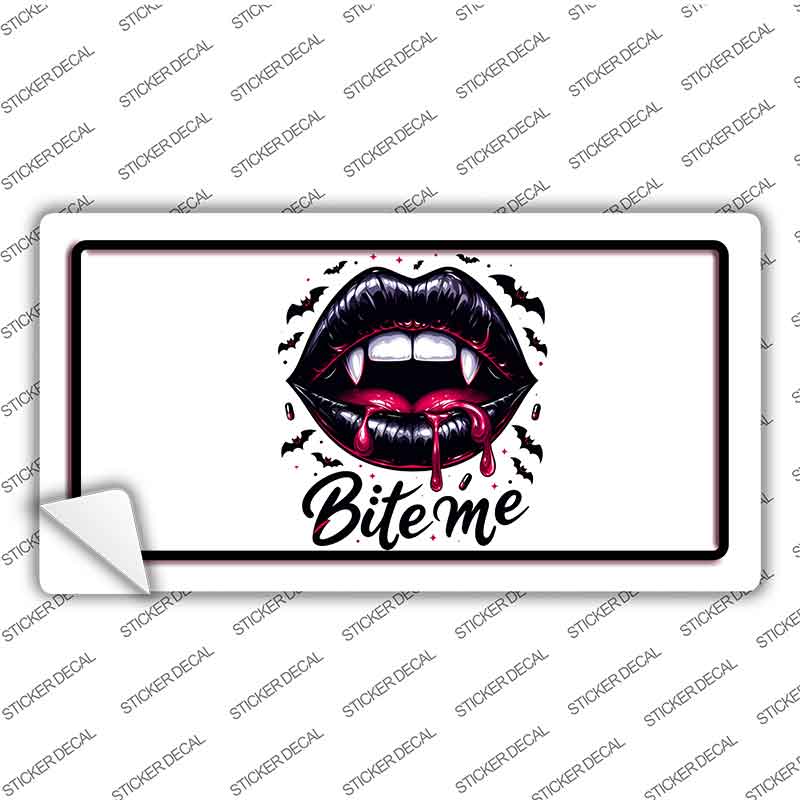 Bite Me Novelty Sticker Decal LP-14533s