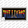 Williams Arizona State Flag Novelty Sticker Decal