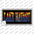 Lake Havasu Arizona Flag Novelty Sticker Decal