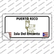 Puerto Rico Novelty Sticker Decal
