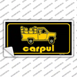 Carpul Novelty Sticker Decal
