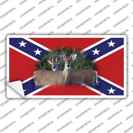 Rebel Deer Novelty Sticker Decal