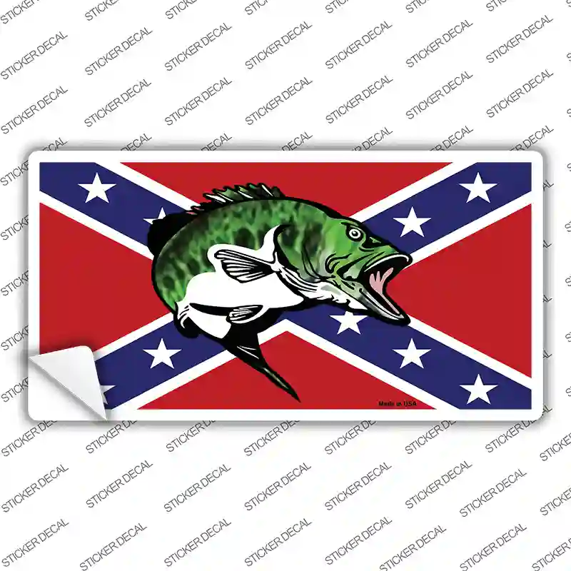 Rebel Fish Novelty Sticker Decal