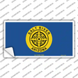 Salt River Tribe Flag Novelty Sticker Decal
