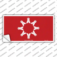 Oglala Sioux Tribe Flag Novelty Sticker Decal