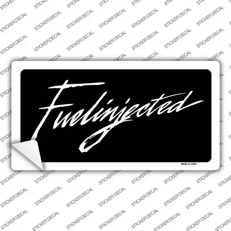Fuelinjected Novelty Sticker Decal
