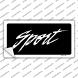 Sport Novelty Sticker Decal