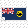 West Australia Flag Novelty Sticker Decal