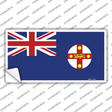 New South Wales Flag Novelty Sticker Decal