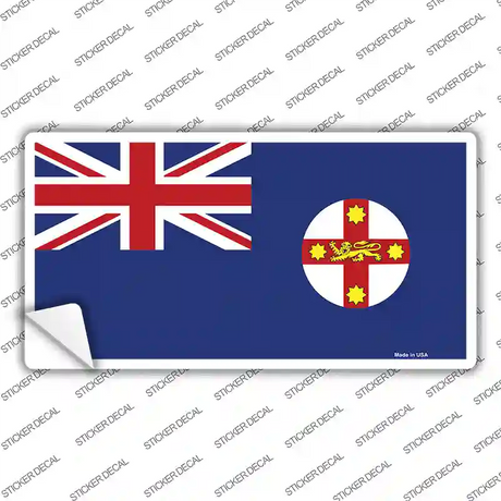 New South Wales Flag Novelty Sticker Decal