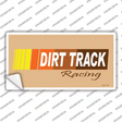 Dirt Track Racing Novelty Sticker Decal