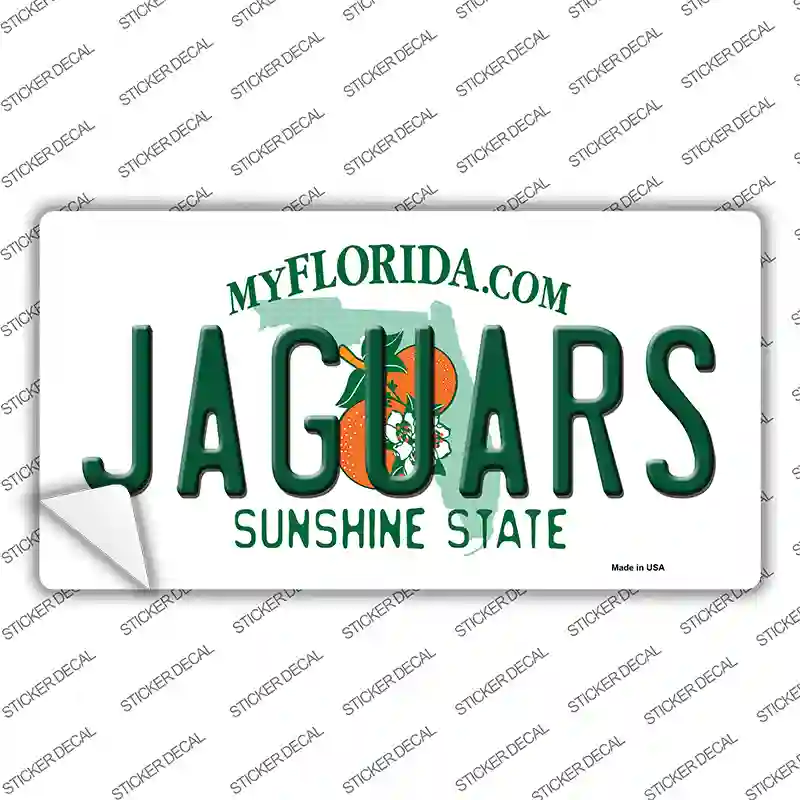 Jaguars Florida State Novelty Sticker Decal