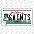 Saints Louisiana State Novelty Sticker Decal