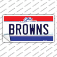 Browns Ohio State Novelty Novelty Sticker Decal