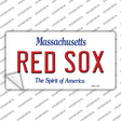 Red Sox Massachusetts State Novelty Sticker Decal