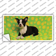 Boston Terrier Dog Novelty Sticker Decal