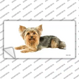 Yorkshire Terrier Dog Novelty Sticker Decal