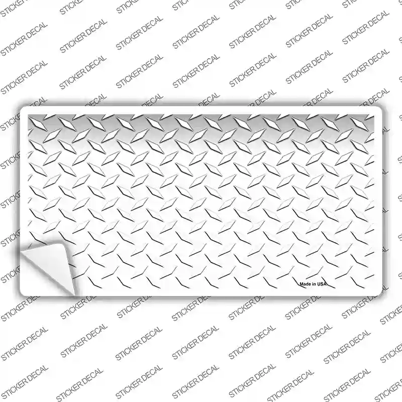 Diamond White Novelty Sticker Decal