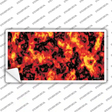 Fire Explosion Novelty Sticker Decal