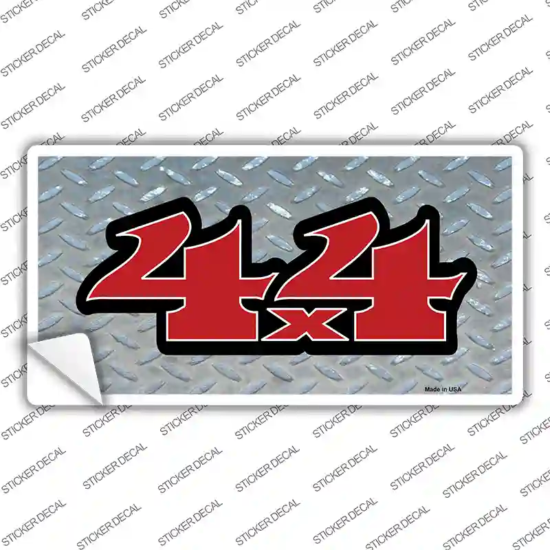 4 X 4 Diamond Novelty Sticker Decal