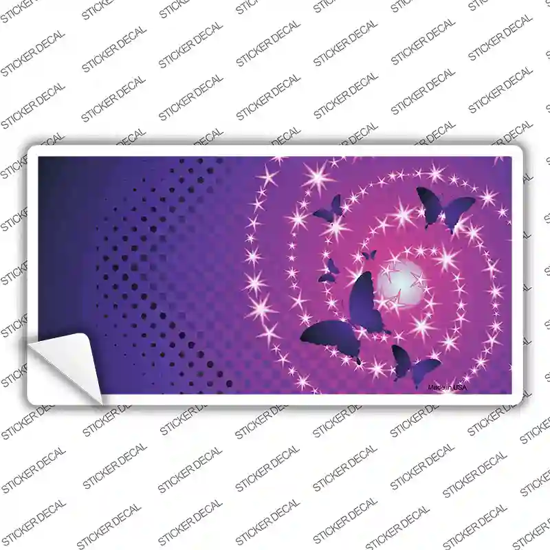 Celestial Butterflies Novelty Sticker Decal