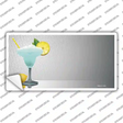 Margarita Time Offset Novelty Sticker Decal