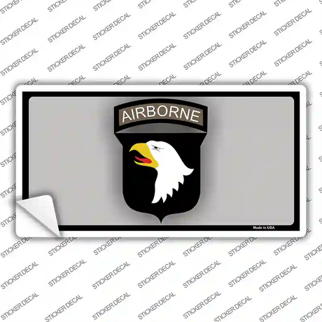 Airborne Eagle Novelty Sticker Decal