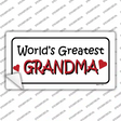 Worlds Greatest Grandma Novelty Sticker Decal