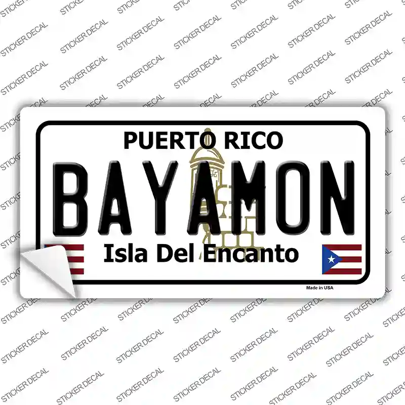 Bayamon Novelty Sticker Decal